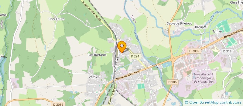 localisation de l'entreprise 825 193 568   PESCHADOIRES