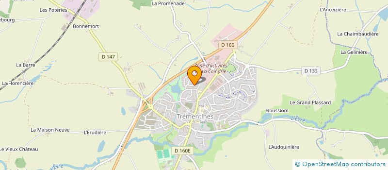 localisation de l'entreprise 825 194 988   TREMENTINES