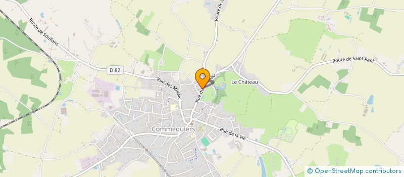 localisation de l'entreprise 825 196 918 à COMMEQUIERS