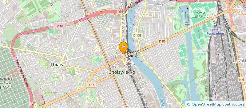 localisation de l'entreprise 825 204 332 à VIRY-CHATILLON