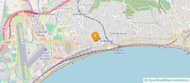 localisation de l'entreprise 825 206 808   CANNES