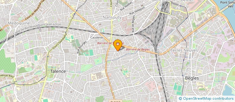 localisation de l'entreprise 825 209 208   BORDEAUX