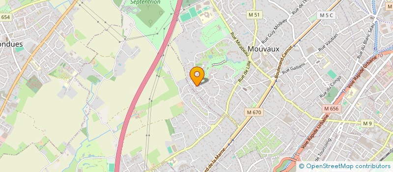 localisation de l'entreprise 825 224 686   LILLE