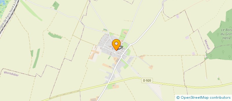 localisation de l'entreprise 825 236 581   ROUVREL