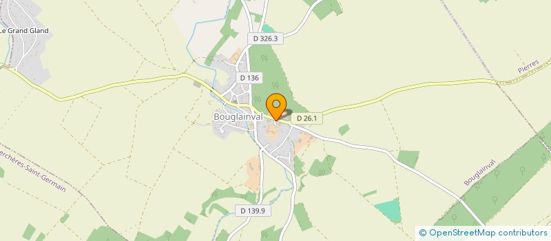 localisation de l'entreprise 825 252 299 à BOUGLAINVAL
