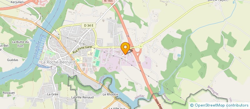 localisation de l'entreprise 825 252 588   NIVILLAC