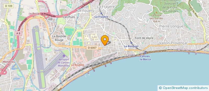 localisation de l'entreprise 825 263 981 à CANNES