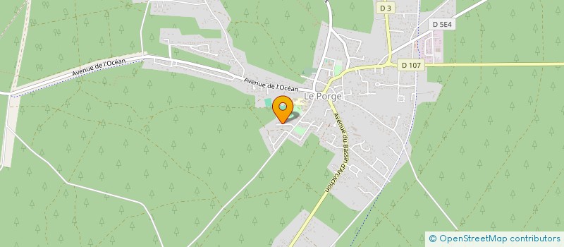 localisation de l'entreprise 825 269 160   LE PORGE