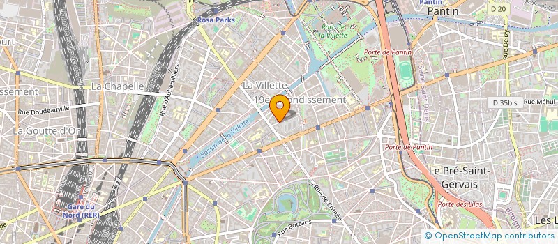 localisation de l'entreprise 825 276 702   PARIS