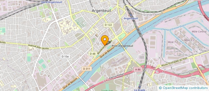 localisation de l'entreprise 825 277 270   ARGENTEUIL