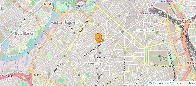 localisation de l'entreprise 825 277 833   LILLE