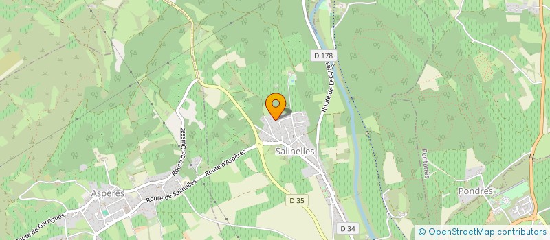 localisation de l'entreprise 825 290 075   ASPERES