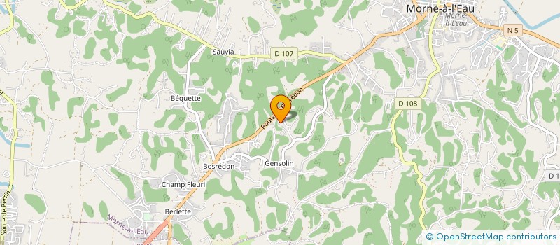 localisation de l'entreprise 825 293 608   MORNE A L EAU