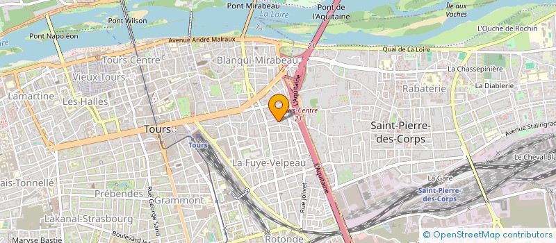 localisation de l'entreprise 825 294 242   TOURS