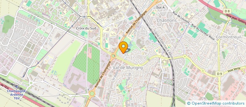 localisation de l'entreprise 825 304 637   REIMS