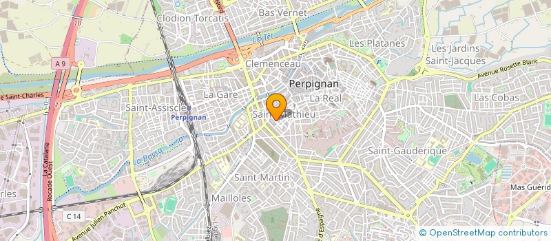 localisation de l'entreprise 825 308 885   PERPIGNAN