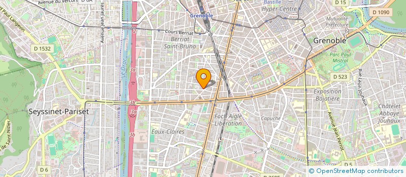 localisation de l'entreprise 825 314 446   MONTAUD