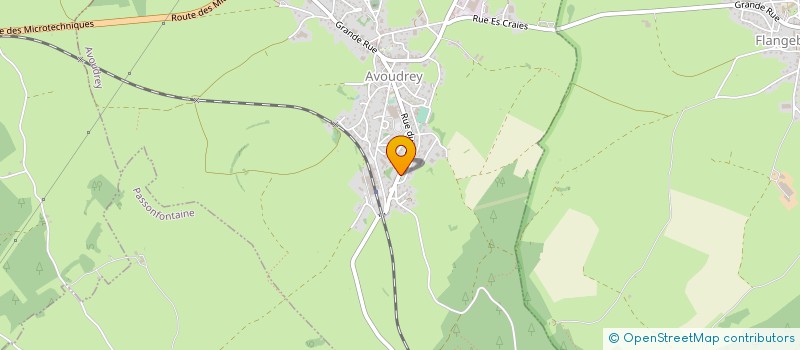 localisation de l'entreprise 825 315 542   AVOUDREY