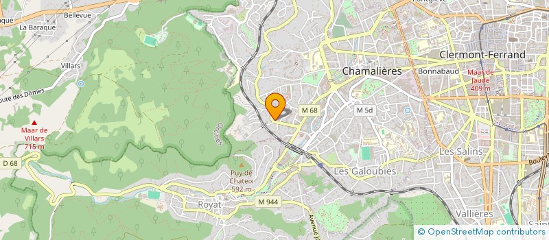 localisation de l'entreprise 825 316 128   CHAMALIERES