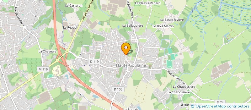 localisation de l'entreprise 825 318 298   HAUTE-GOULAINE