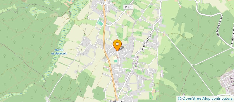 localisation de l'entreprise 825 327 935   BONS-EN-CHABLAIS