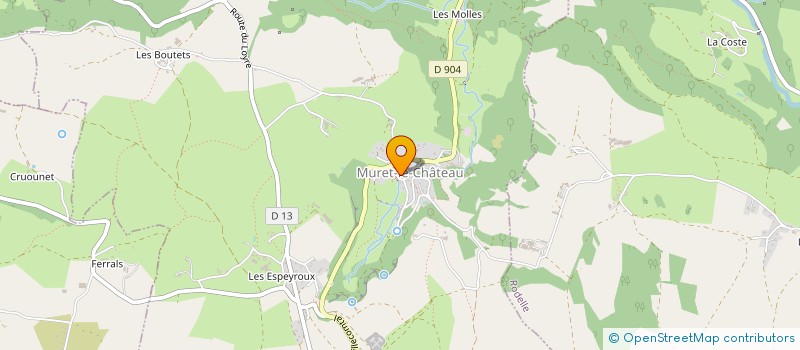 localisation de l'entreprise 825 333 917   MOURET