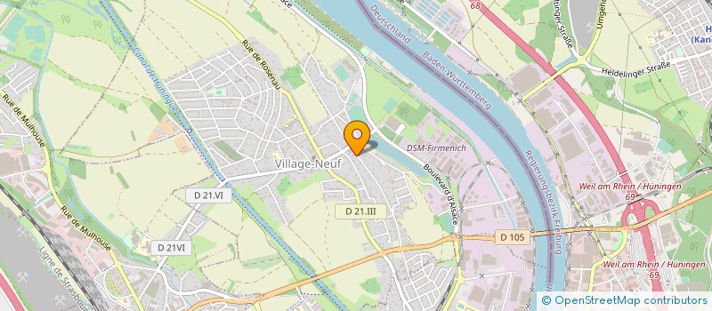 localisation de l'entreprise 825 374 374   VILLAGE-NEUF