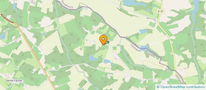 localisation de l'entreprise 825 377 815   CAZAUBON