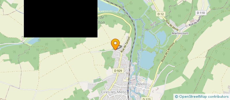 localisation de l'entreprise 825 387 236   CIRES-LES-MELLO