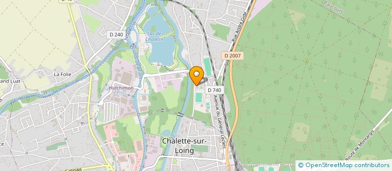 localisation de l'entreprise 825 393 259   CHALETTE-SUR-LOING