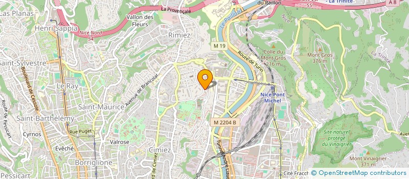 localisation de l'entreprise 825 397 730   NICE