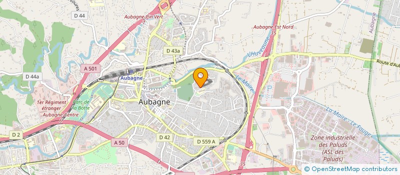 localisation de l'entreprise 825 398 076   AUBAGNE