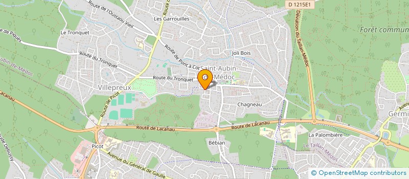 localisation de l'entreprise 825 408 149   SAINT-AUBIN-DE-MEDOC