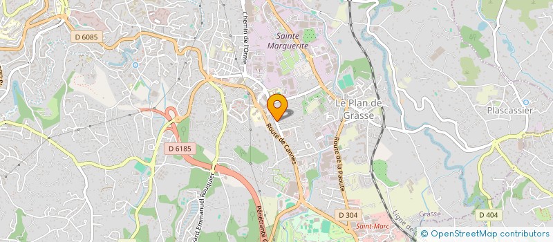 localisation de l'entreprise 827 441 718   GRASSE