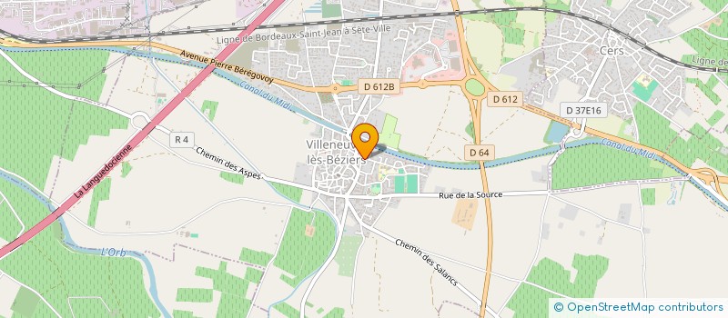 localisation de l'entreprise 827 469 354   VILLENEUVE-LES-BEZIERS