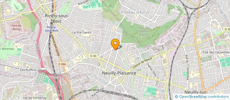 localisation de l'entreprise 827 501 479   NEUILLY-PLAISANCE