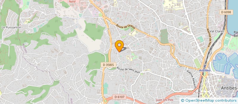 localisation de l'entreprise 827 564 337 à ANTIBES