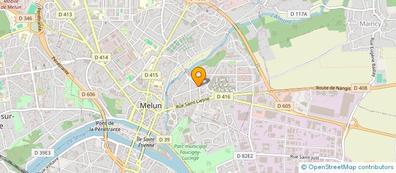 localisation de l'entreprise 827 567 959   FONTAINEBLEAU