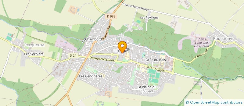 localisation de l'entreprise 827 594 029   LA CELLE-LES-BORDES