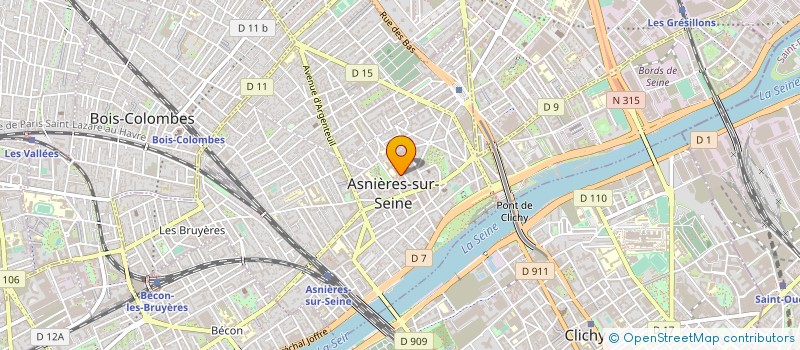 localisation de l'entreprise 827 595 455   ASNIERES-SUR-SEINE