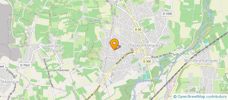 localisation de l'entreprise 827 604 133   CHAZAY-D'AZERGUES