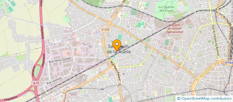 localisation de l'entreprise 827 612 573   SAINT-JEAN-DE-LA-RUELLE