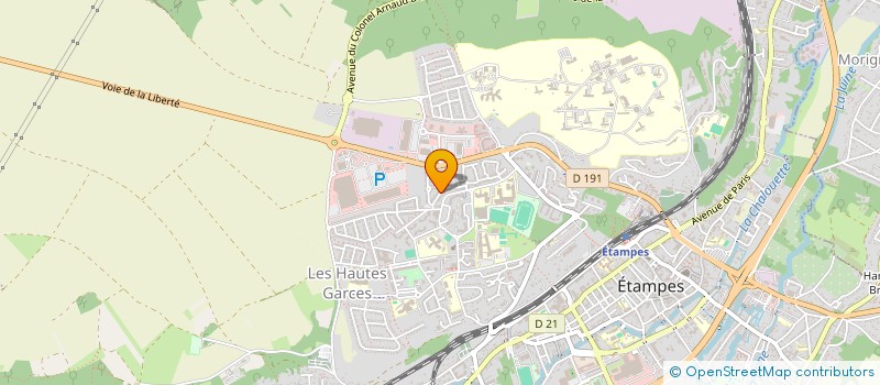 localisation de l'entreprise 827 615 170 à ETAMPES