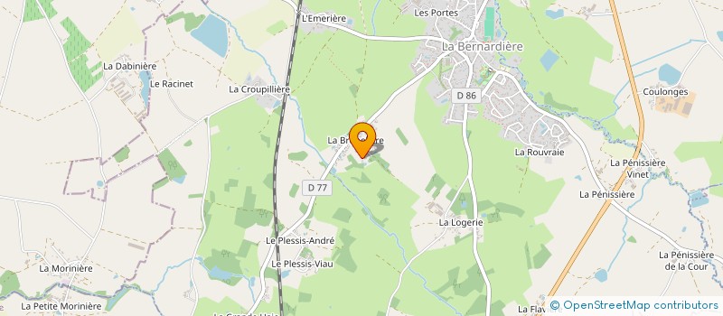 localisation de l'entreprise 827 619 016   LA BERNARDIERE