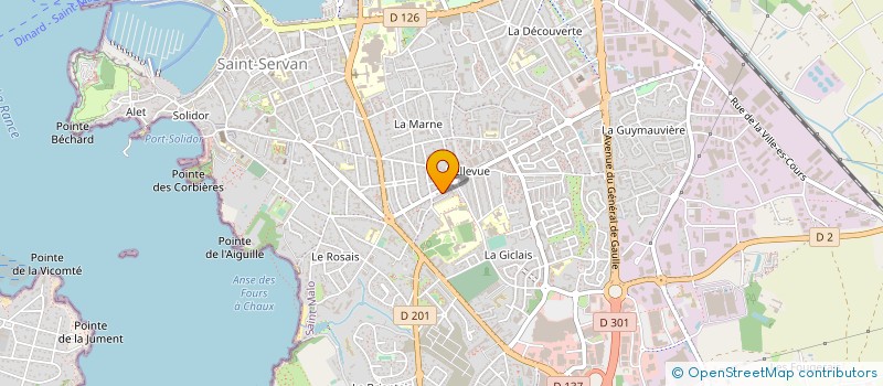 localisation de l'entreprise 827 625 104 à SAINT-MALO