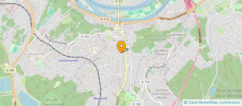 localisation de l'entreprise 827 635 830   BOUGIVAL