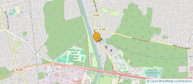 localisation de l'entreprise 827 639 378   GUJAN-MESTRAS