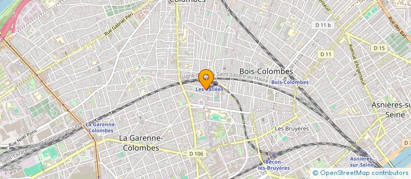 localisation de l'entreprise 827 658 931 à LA GARENNE-COLOMBES
