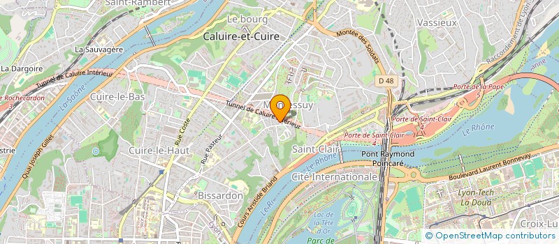 localisation de l'entreprise 827 665 670 à CALUIRE-ET-CUIRE