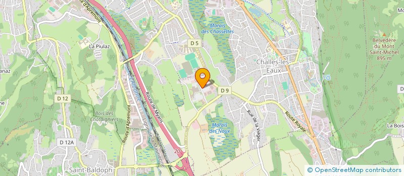 localisation de l'entreprise 827 668 146   DRUMETTAZ-CLARAFOND